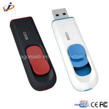 Streamlined Design Plastic USB Flash Drive Disk for Promotion